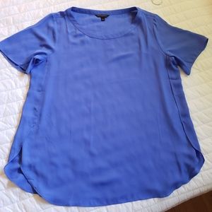 Banana Republic Blue Crew Neck Tunic